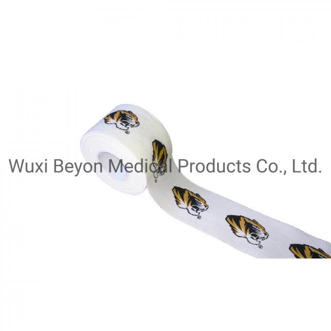 Private Logo Patterned Athletic Adhesive Sports Training Tape