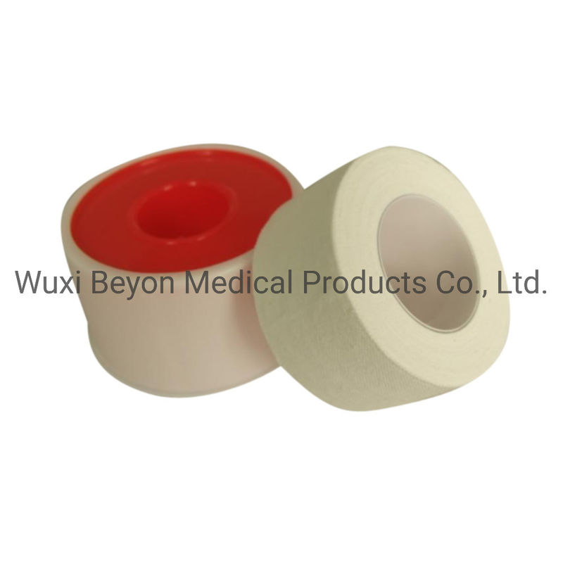 Sports Fabric Zinc Oxide Medical Tape Cotton Adhesive Plaster Coloured