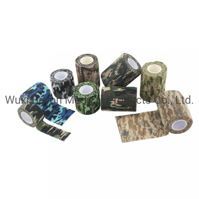 Latex-Free Non-Woven Self-Adhesive Cohesive Flexible Self-Adhering Elastic Wrap Tape Bandage